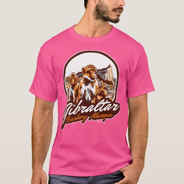 Camiseta Os Poderosos Macacos De Gilbraltar (Frente)