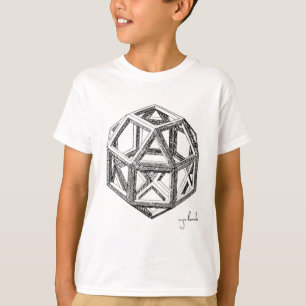 Camiseta Os poliedros de Leonardo