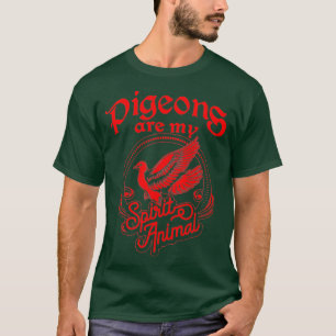 Camiseta Os Pombos Engraçados São O Meu Presente Para Os