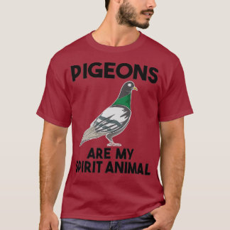 Camiseta Os Pombos Engraçados São O Meu Presente Para Os Ho
