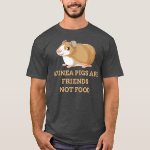 Camiseta Os porcos da Guiné são amigos e não comidas