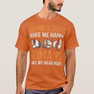 Camiseta Os Porcos-guineenses Que Sobrevivem Os Humanos Mac