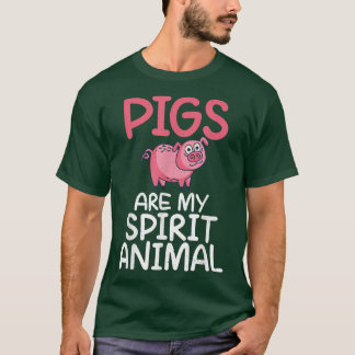Camiseta Os porcos são o meu produtor de porcos de animais 
