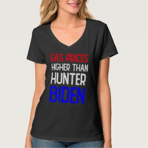 Camiseta Os Preços Do Gás São Mais alto Que A Gasolina Funn