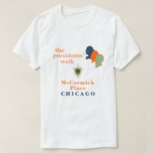 Camiseta os presidentes caminham, McCormick Place, Chicago,