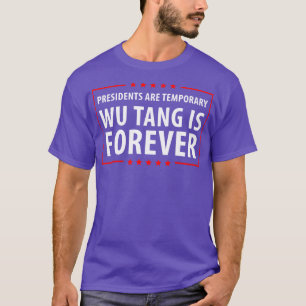 Camiseta Os presidentes são temporários. Wu é Forever Hoodi