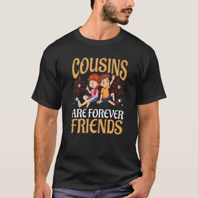 Camiseta Os Primos São Sempre Amigos (Frente)
