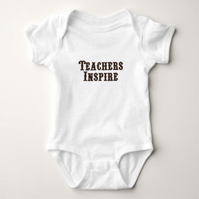 Camiseta Os professores inspiram (Frente)