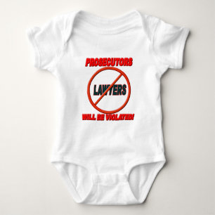 Camiseta Os promotores de justiça serão violados