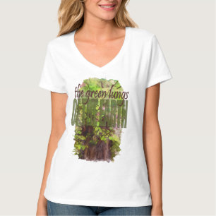 Camiseta Os Pulmões Verdes Da Terra