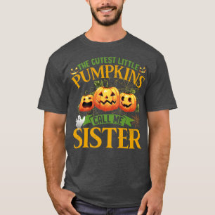 Camiseta Os Pumpkins Mais Loucos Chamam-Me Irmã Pumpkin
