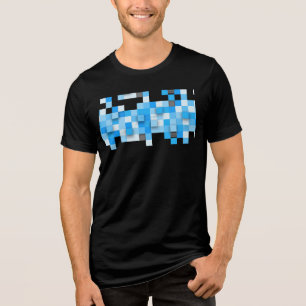 Camiseta Os quadrados de SlipperyJoe - mosaico moderno trab