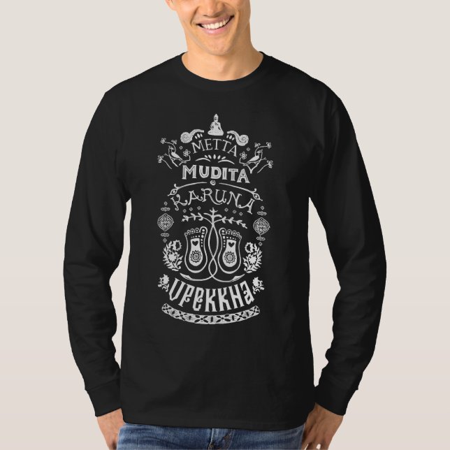 Camiseta Os Quatro Brahma Viharas (Frente)