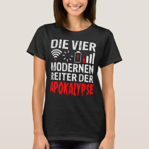 Camiseta Os quatro cavaleiros modernos do apocalipse
