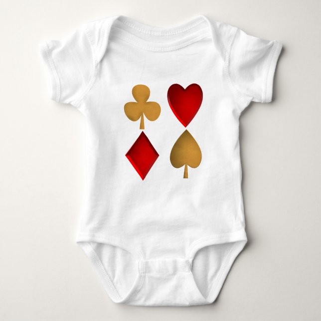 Camiseta Os quatro naipes (Frente)