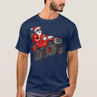 Camiseta Os Rapazes do Monstro do Natal Santa Claus
