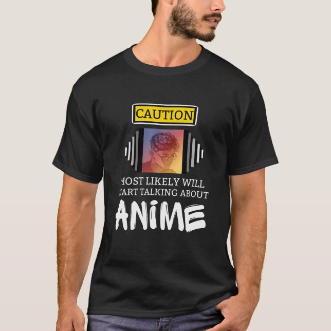 Camiseta Os rapazes Kawaii, provavelmente, começarão a fala (Frente)