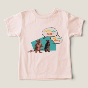 Camiseta Os Ratos São Bonitos Mas Um Pouco Cheirosos