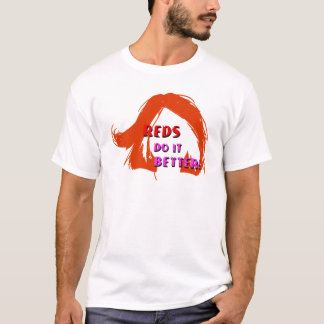 Camiseta Os Redheads (alaranjados) melhora