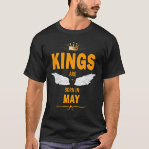 Camiseta Os reis nascem em maio