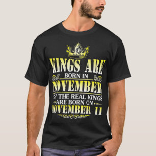 Camiseta Os Reis São Nasceres Em Novembro Os Reais São Nasc