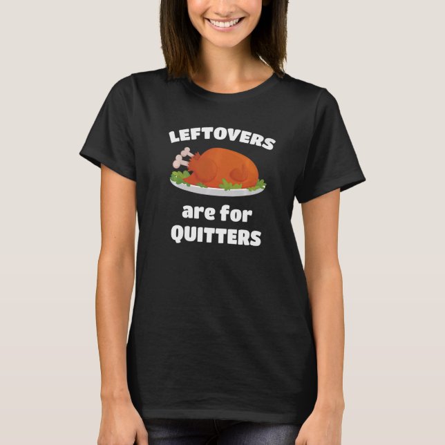 Camiseta Os Restantes São Para Quitters No Natal (Frente)