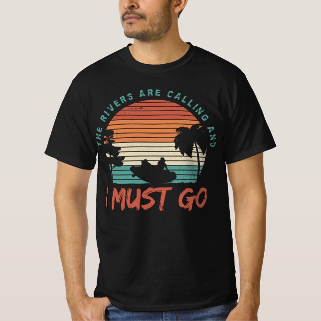 Camiseta Os Rios Estão Chamando (Frente)