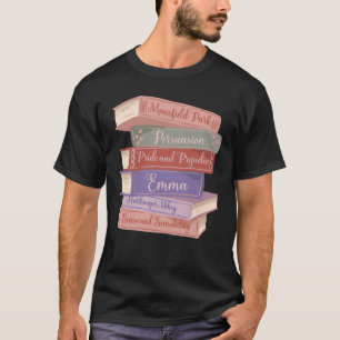 Camiseta Os Romances de Jane Austen V