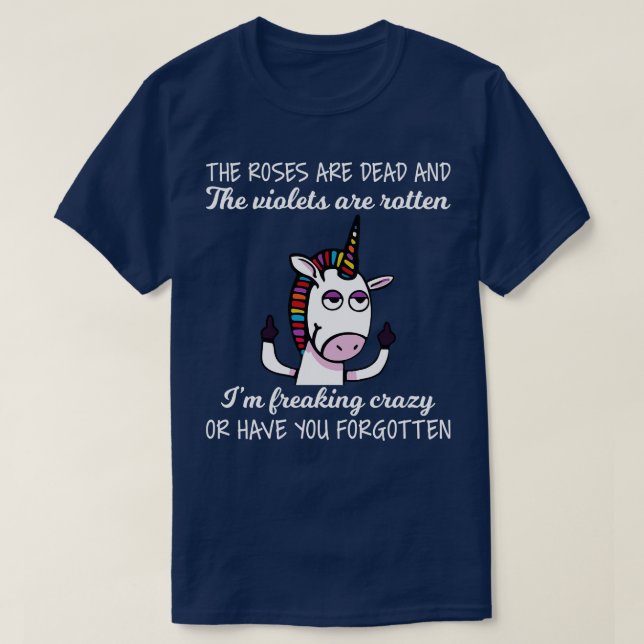 Camiseta Os Rosas São Mortos E Os Violetas São Uns Podres (Frente do Design)