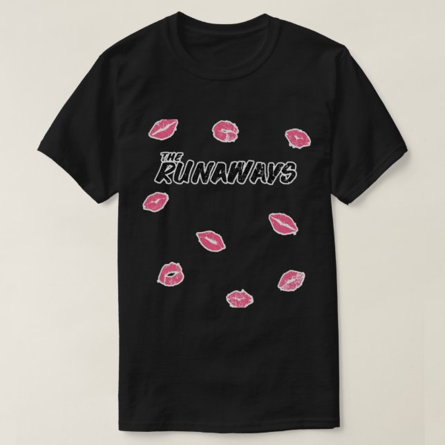 Camiseta Os Runaways Afastaram Joan Jett (Frente do Design)