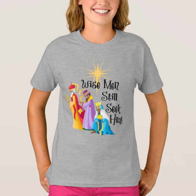 Camiseta Os Sábios Ainda O Procuram No Natal (Frente)