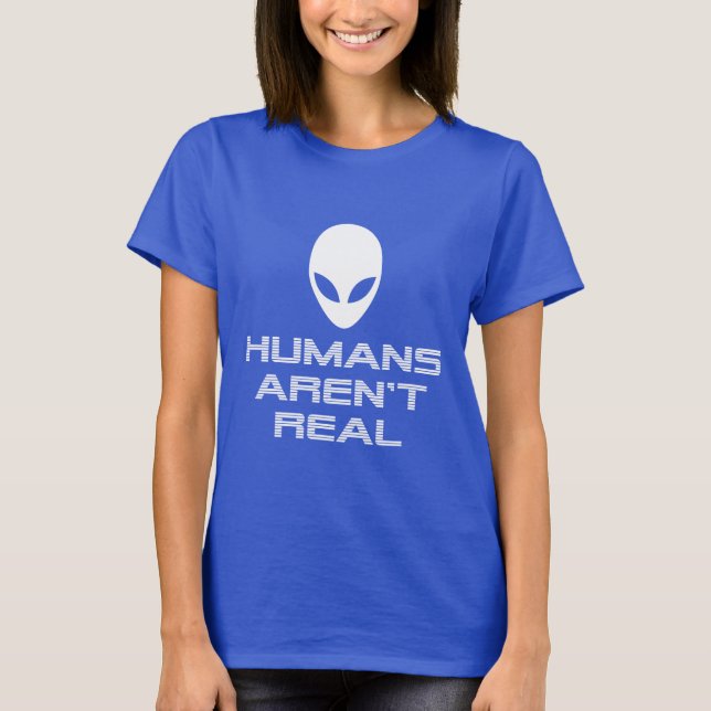 Camiseta OS SERES HUMANOS NÃO SÃO design estrangeiro REAL (Frente)