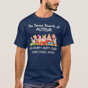 Camiseta Os Sete Anões Do Autismo