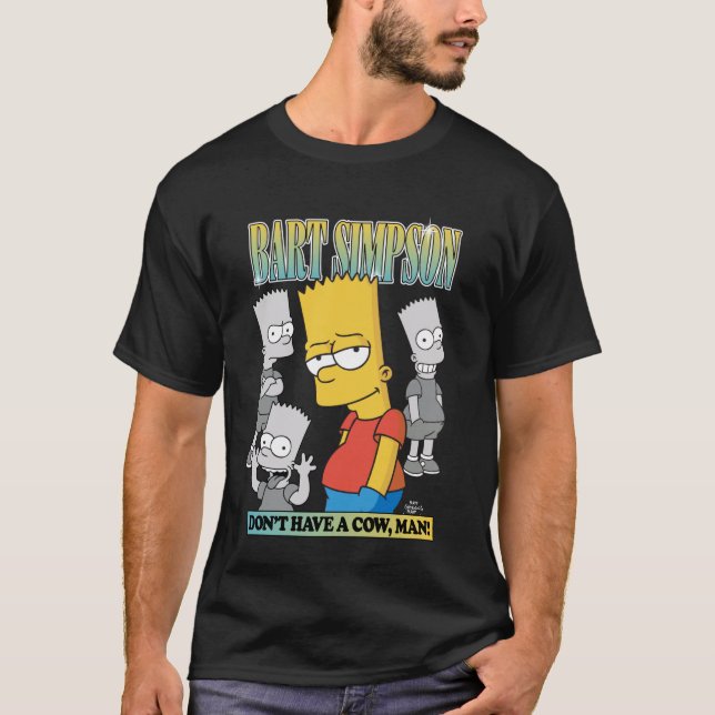 Camiseta Os Simpsons Humores do Bart Simpson (Frente)
