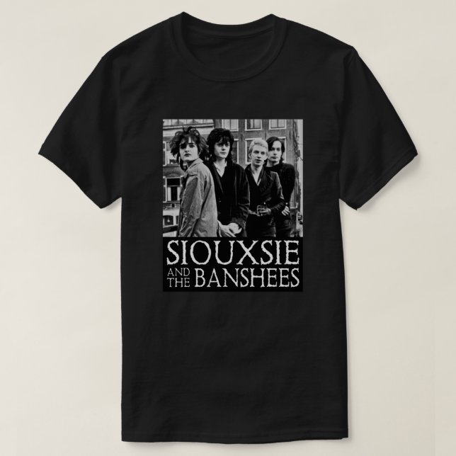 Camiseta Os Siouxsie e os Banshees (Frente do Design)
