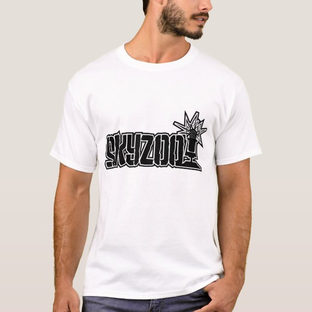 Camiseta Os Skyzoo-Poemas líricos Tee (branco) (Frente)