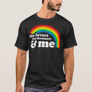 Camiseta Os Sonhadores E A Conexão LGBT Do Arco-Íris