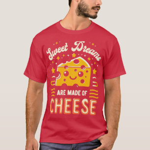 Camiseta Os Sonhos São Feitos De Queijo 1