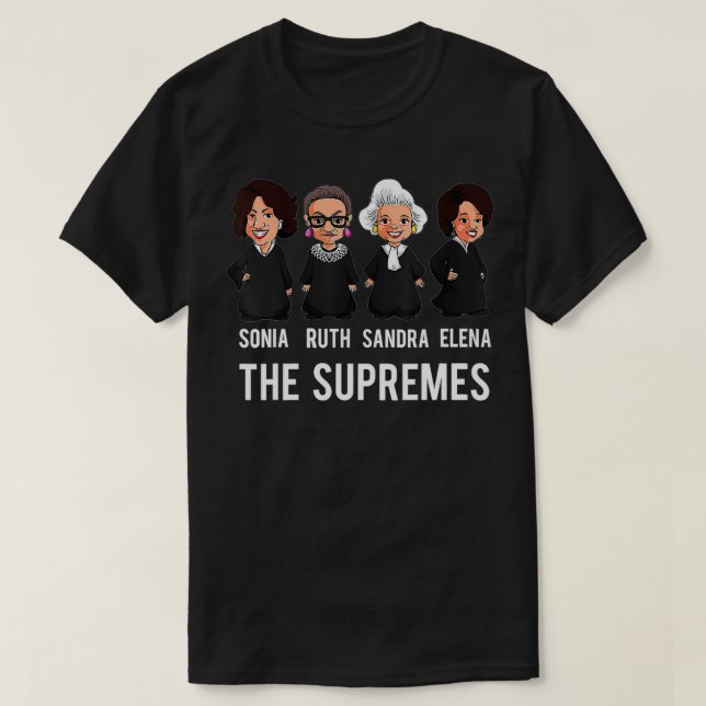 Camiseta Os Supremes Juízos Supremos do Supremo Tribunal Fe (Frente do Design)