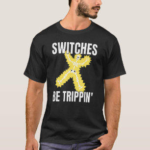 Camiseta Os Switches São Trippin Eletricidade Tee Funny 3