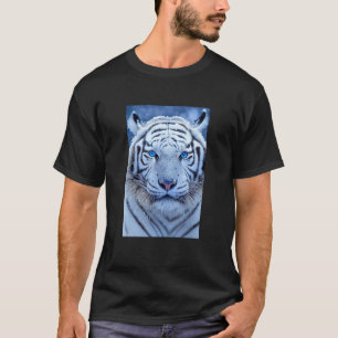 Camiseta Os Tigres Brancos das Montanhas da Ilustração Beng