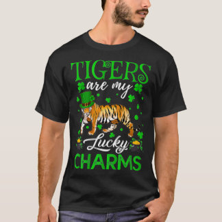 Camiseta Os Tigres São O Meu Dia de São Patrício De Tigre D