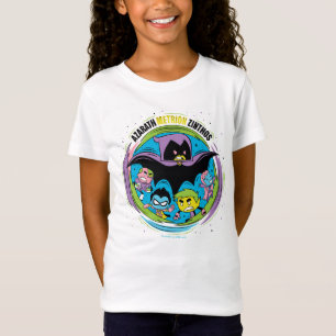 Camiseta Os titã adolescentes vão! corvo "Azarath Metrion