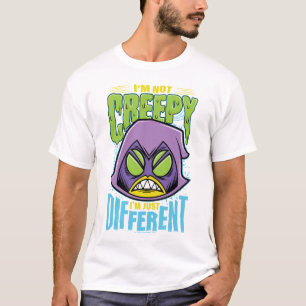 Camiseta Os titã adolescentes vão! corvo de   "nao