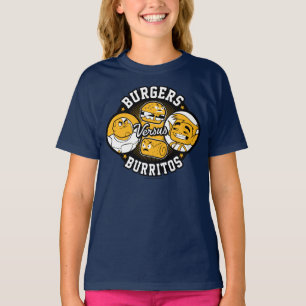 Camiseta Os titã adolescentes vão! hamburgueres de   cont