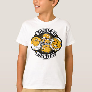 Camiseta Os titã adolescentes vão! hamburgueres de   cont