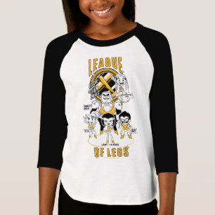 Camiseta Os titã adolescentes vão! liga de dos pés