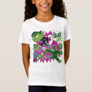 Camiseta Os titã adolescentes vão! menino Shapeshifts do