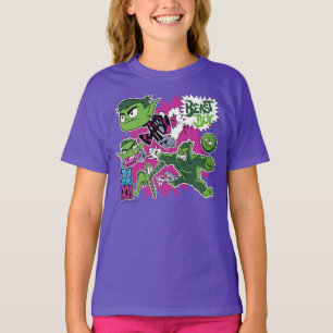 Camiseta Os titã adolescentes vão! menino Shapeshifts do
