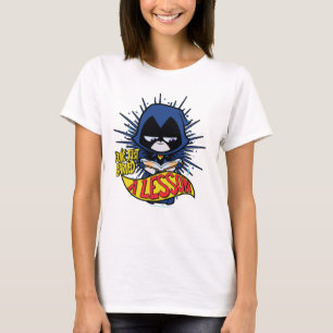 Camiseta Os titã adolescentes vão! O corvo de   "aprendeu